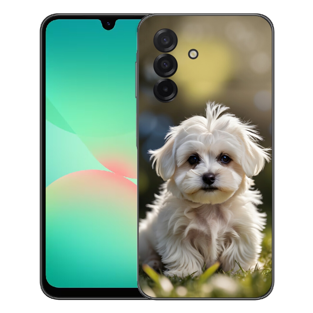 mmCase gél tok a Samsung Galaxy A27 5G-hez – aranyos máltai kutyus