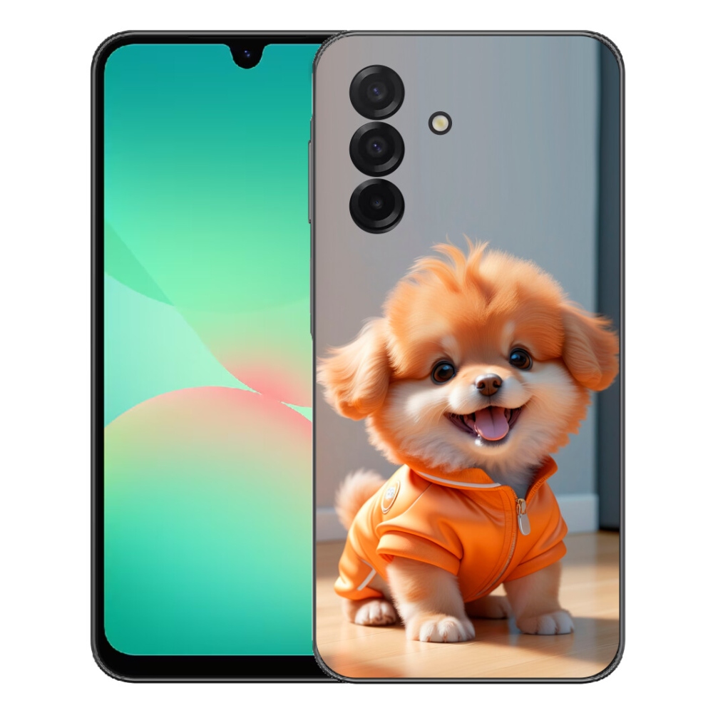 mmCase gél tok a Samsung Galaxy A27 5G-hez – aranyos pomerániai pulóverben
