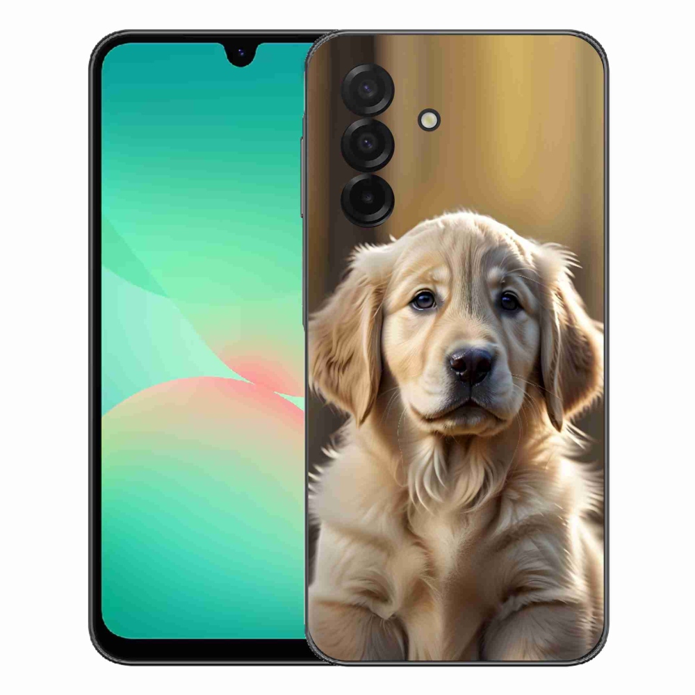 mmCase gél tok a Samsung Galaxy A27 5G-hez – aranyos arany retriever
