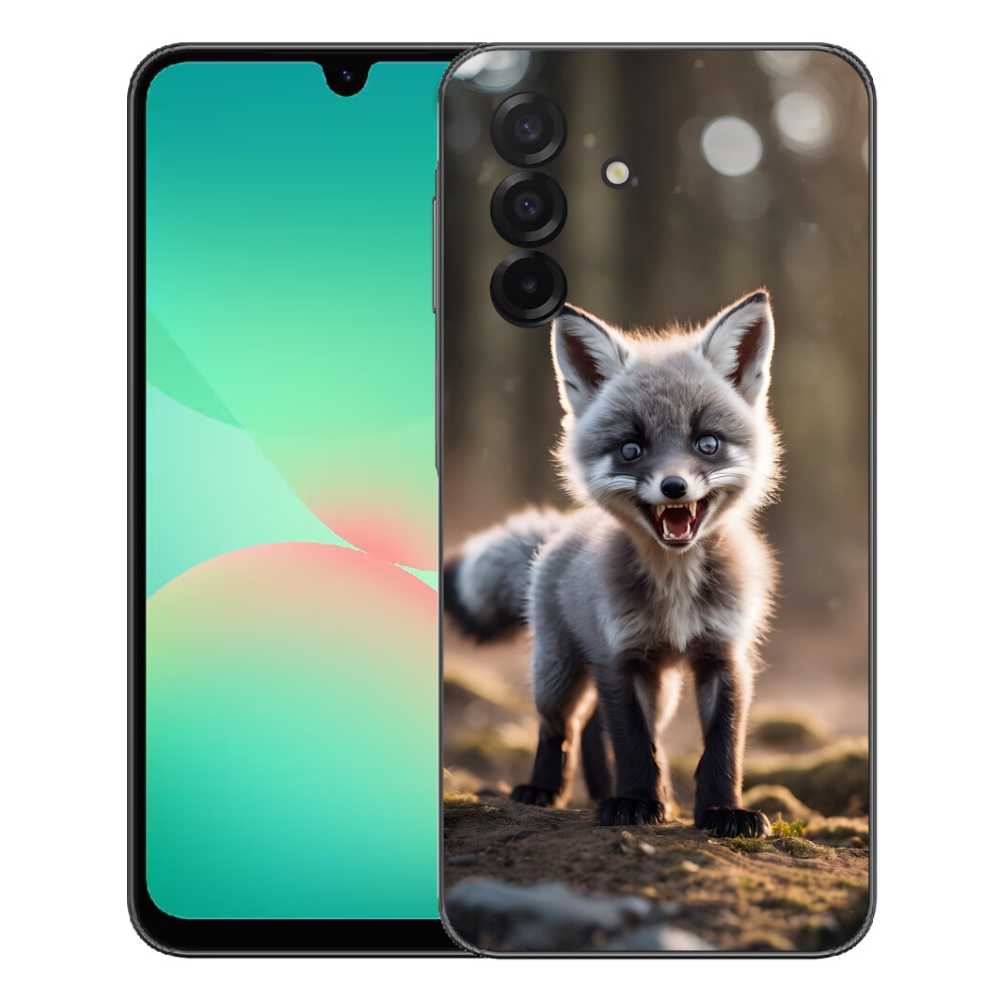mmCase gél tok a Samsung Galaxy A27 5G-hez – dühös róka