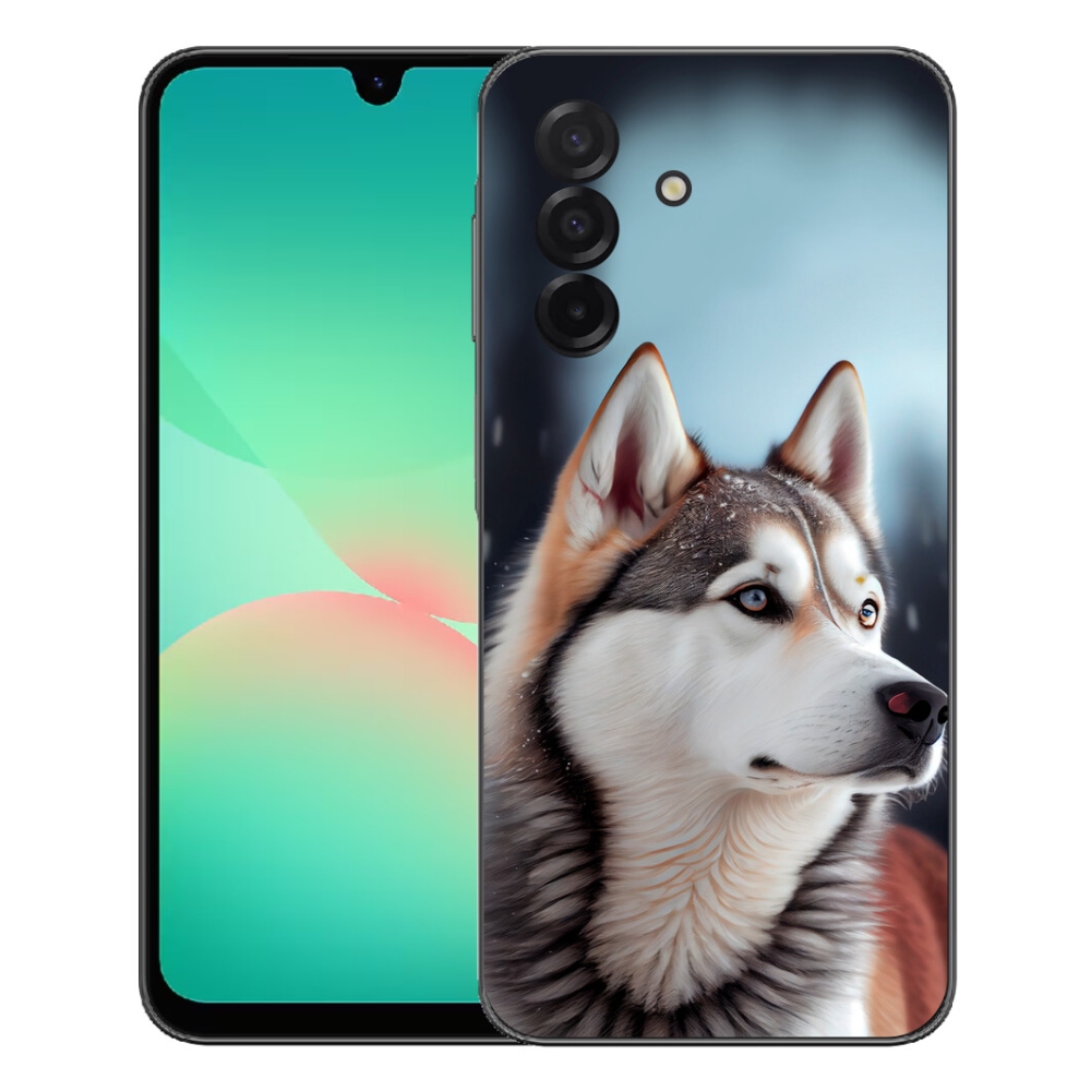 mmCase gél tok a Samsung Galaxy A27 5G-hez – szibériai husky