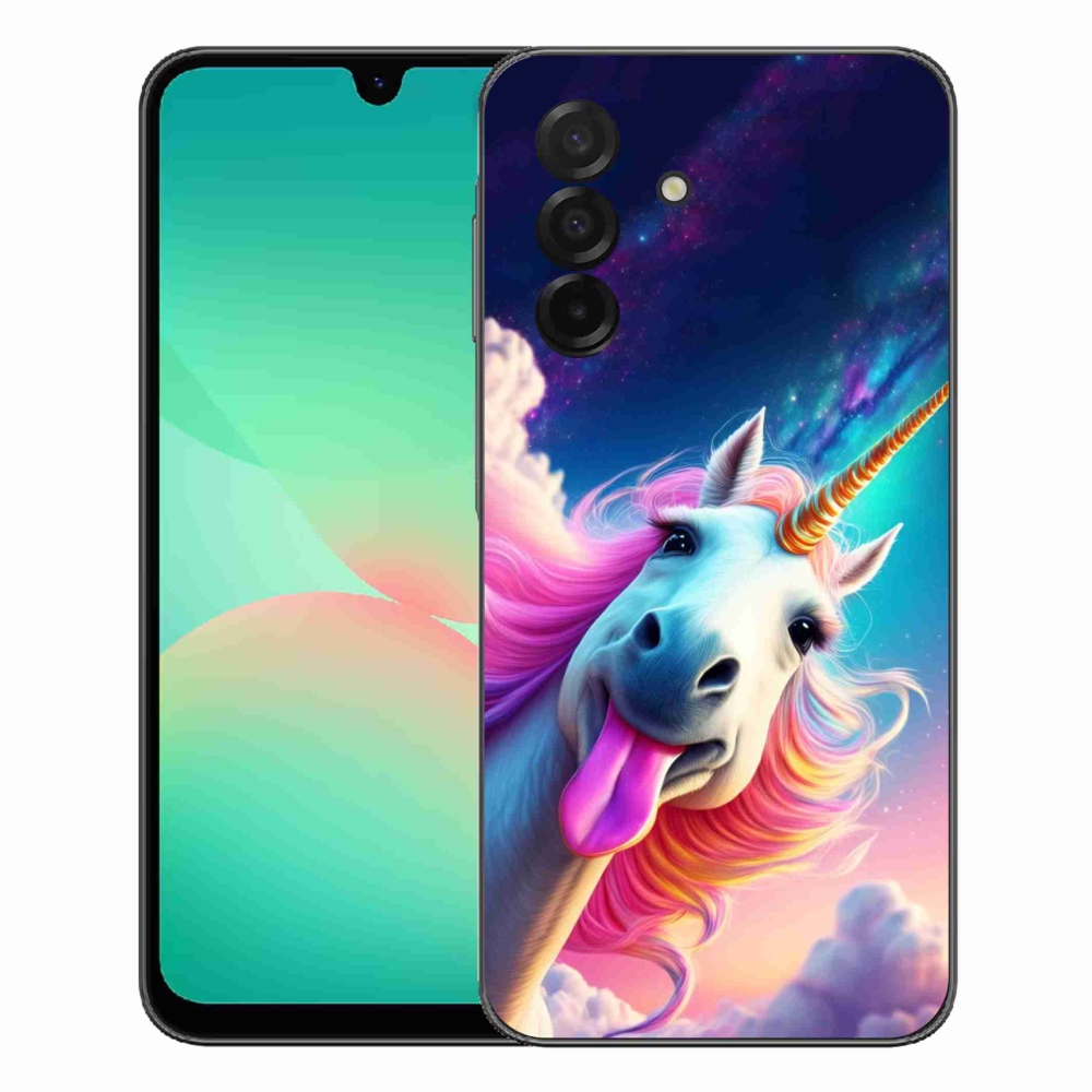 mmCase gél tok a Samsung Galaxy A27 5G-hez – őrült egyszarvú