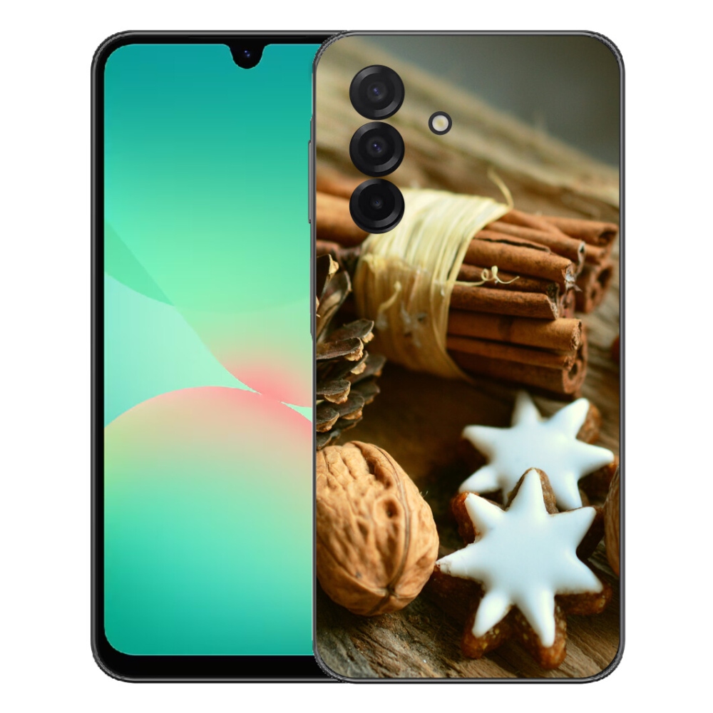 Gél borítás mmCase Samsung Galaxy A27 5G - fahéj és mézeskalács - Samsung Galaxy A27 5G - fahéj és mézeskalács