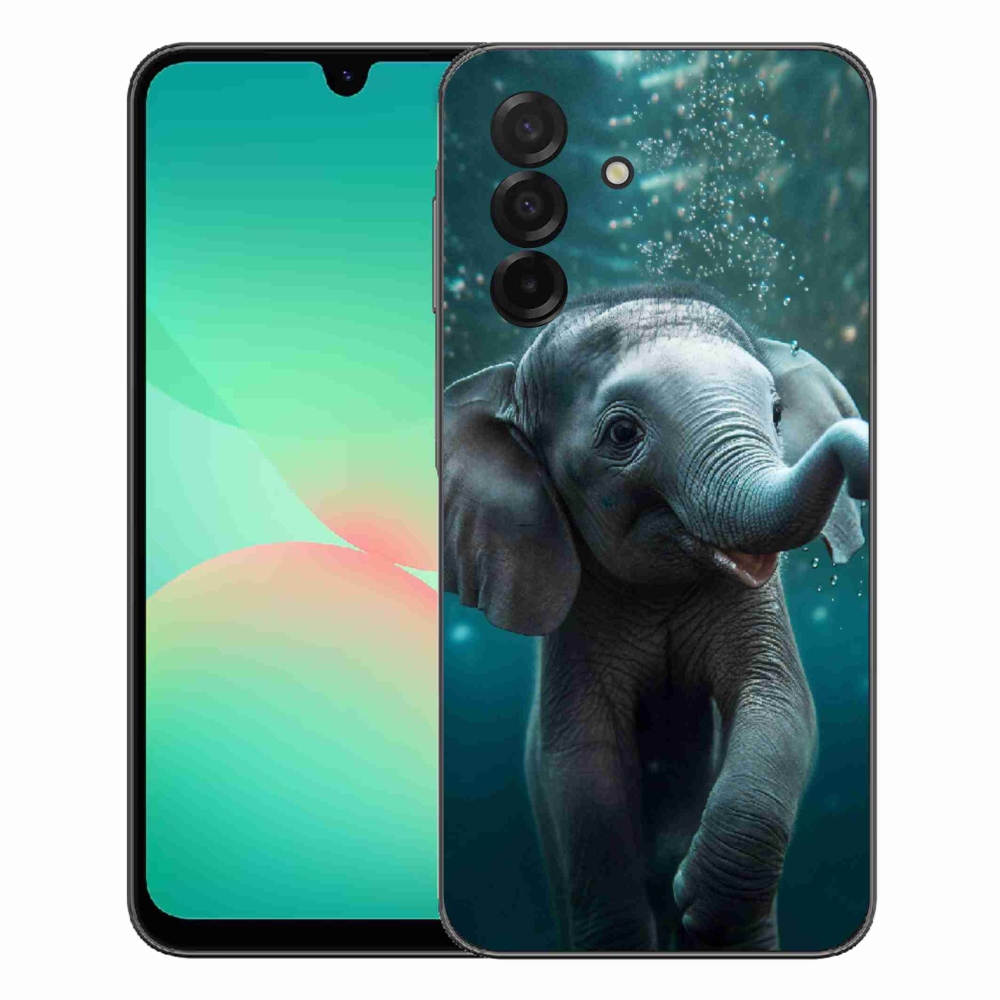 mmCase gél tok a Samsung Galaxy A27 5G-hez – víz alatti elefántborjú