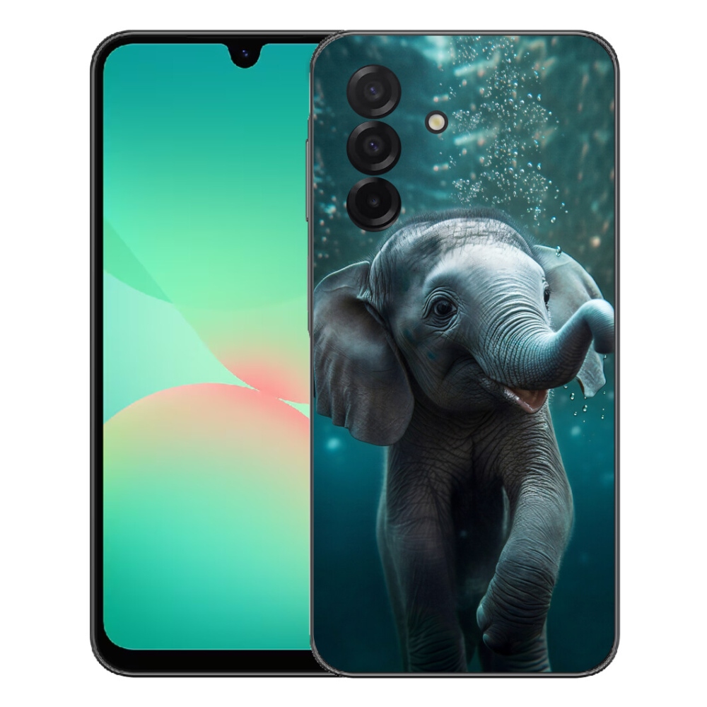 mmCase gél tok a Samsung Galaxy A27 5G-hez – víz alatti elefántborjú