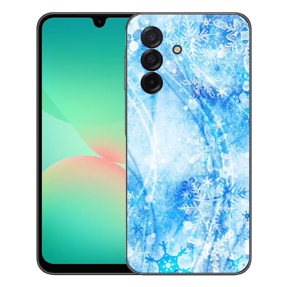 Gél borítás mmCase Samsung Galaxy A27 5G - hópelyhekhez