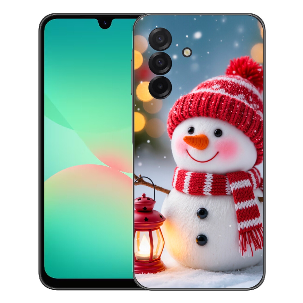 mmCase gél tok a Samsung Galaxy A27 5G-hez – hóember 2