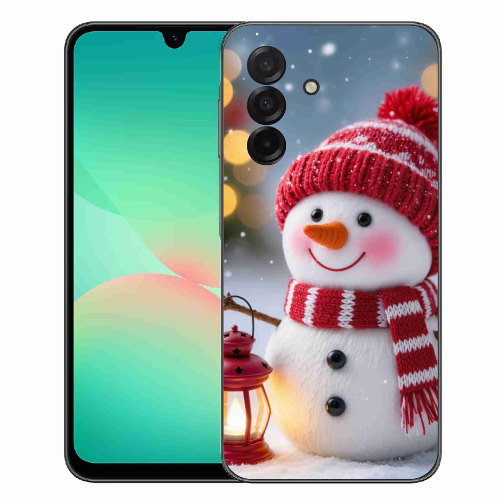 mmCase gél tok a Samsung Galaxy A27 5G-hez – hóember 2
