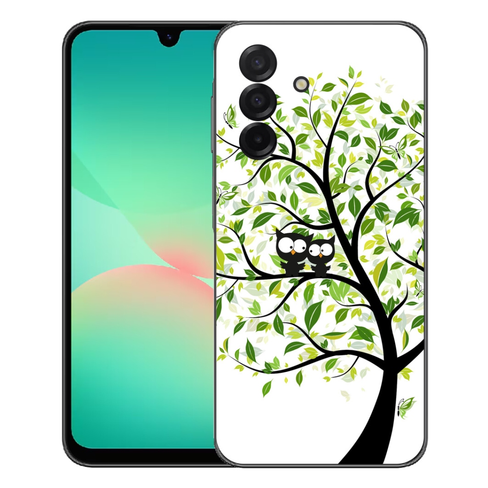 Gél borító mmCase Samsung Galaxy A27 5G - baglyok a fán - Samsung Galaxy A27 5G számára