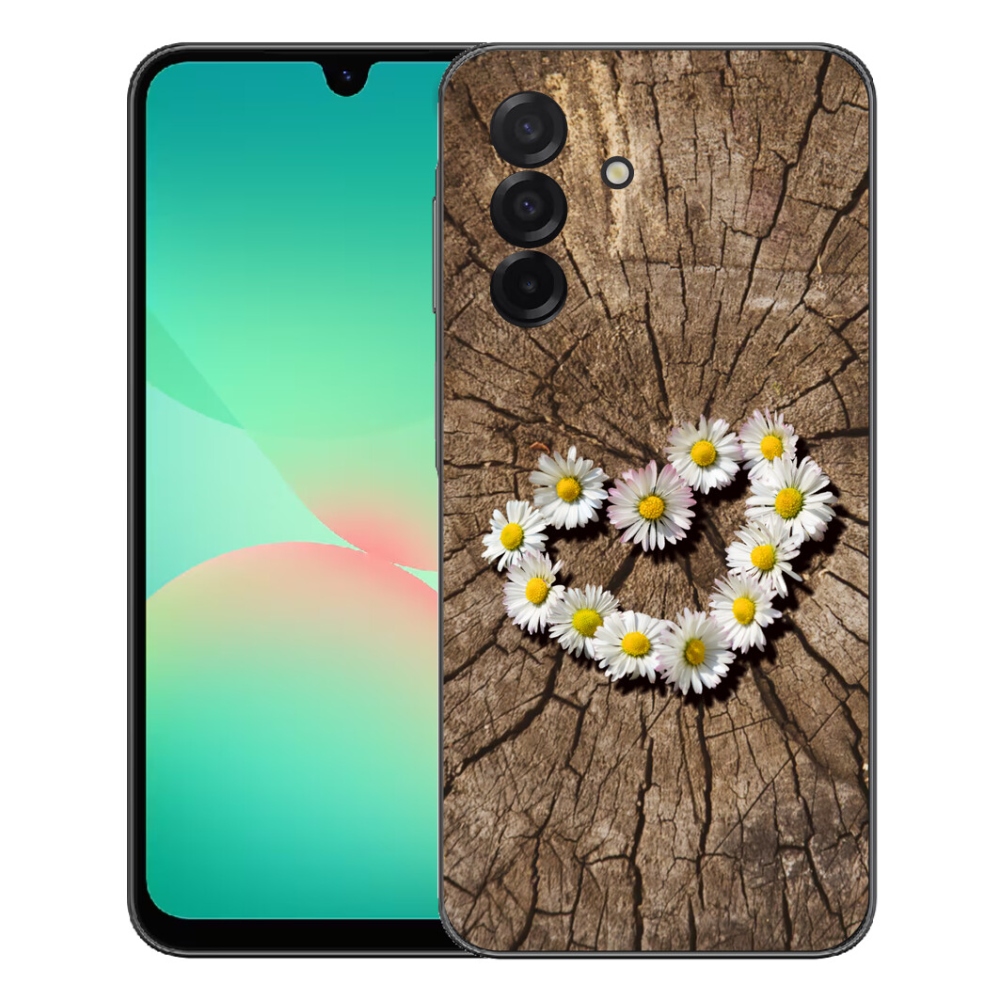 Zselés borítás mmCase Samsung Galaxy A27 5G - Százszorszépek szíve