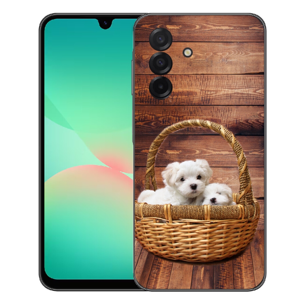 mmCase gél tok a Samsung Galaxy A27 5G-hez – kiskutyák