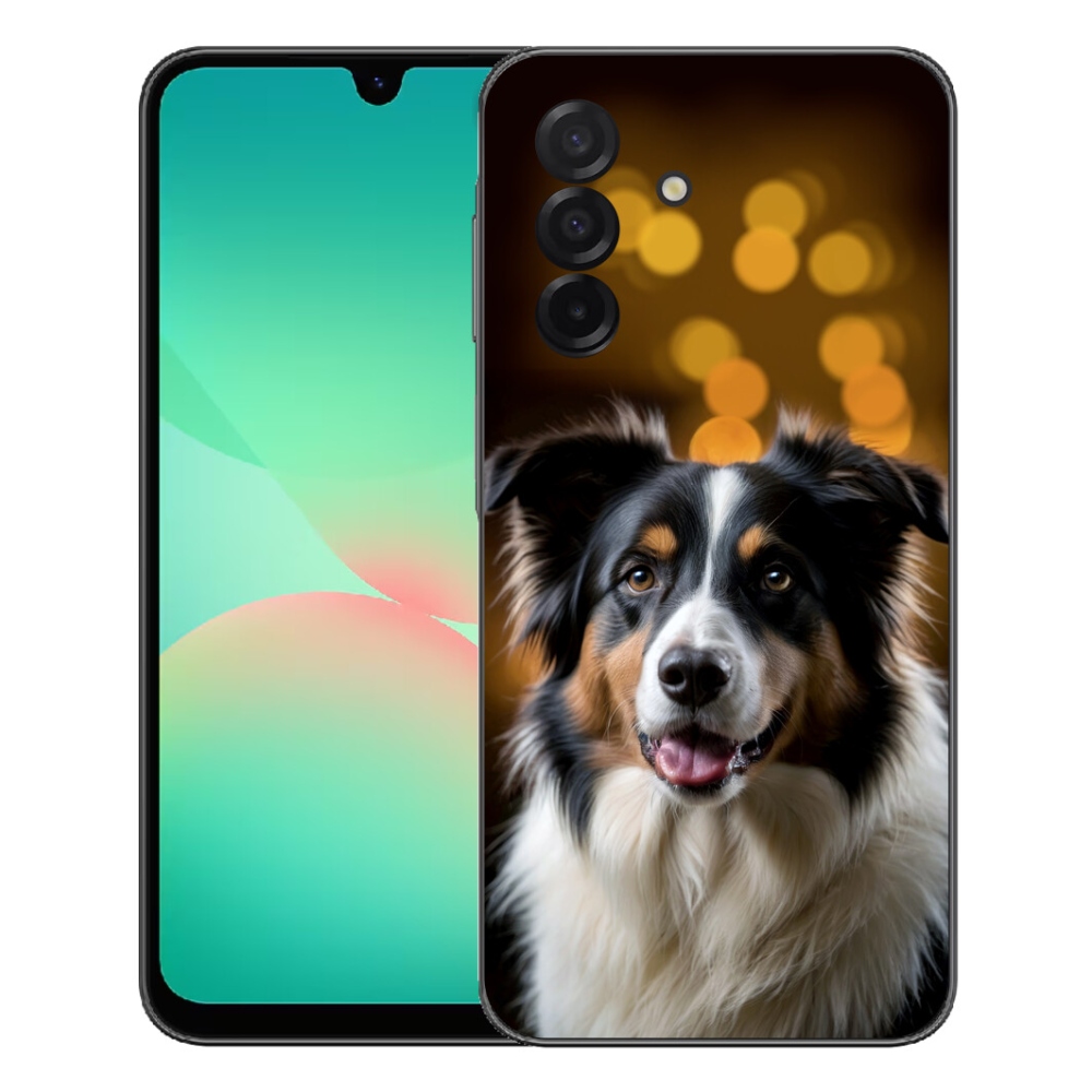 mmCase gél tok a Samsung Galaxy A27 5G-hez – mosolygós ausztrál juhászkutya