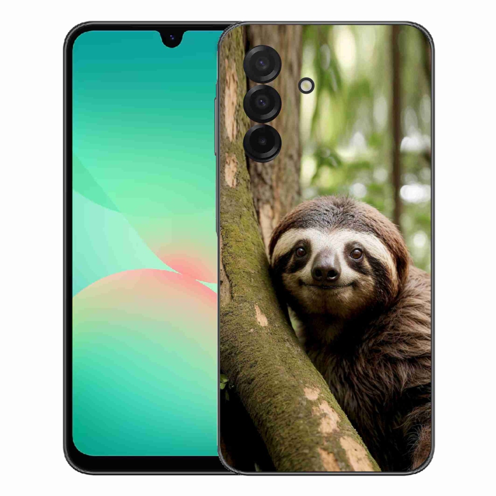 mmCase gél tok a Samsung Galaxy A27 5G-hez – mosolygós lajhár