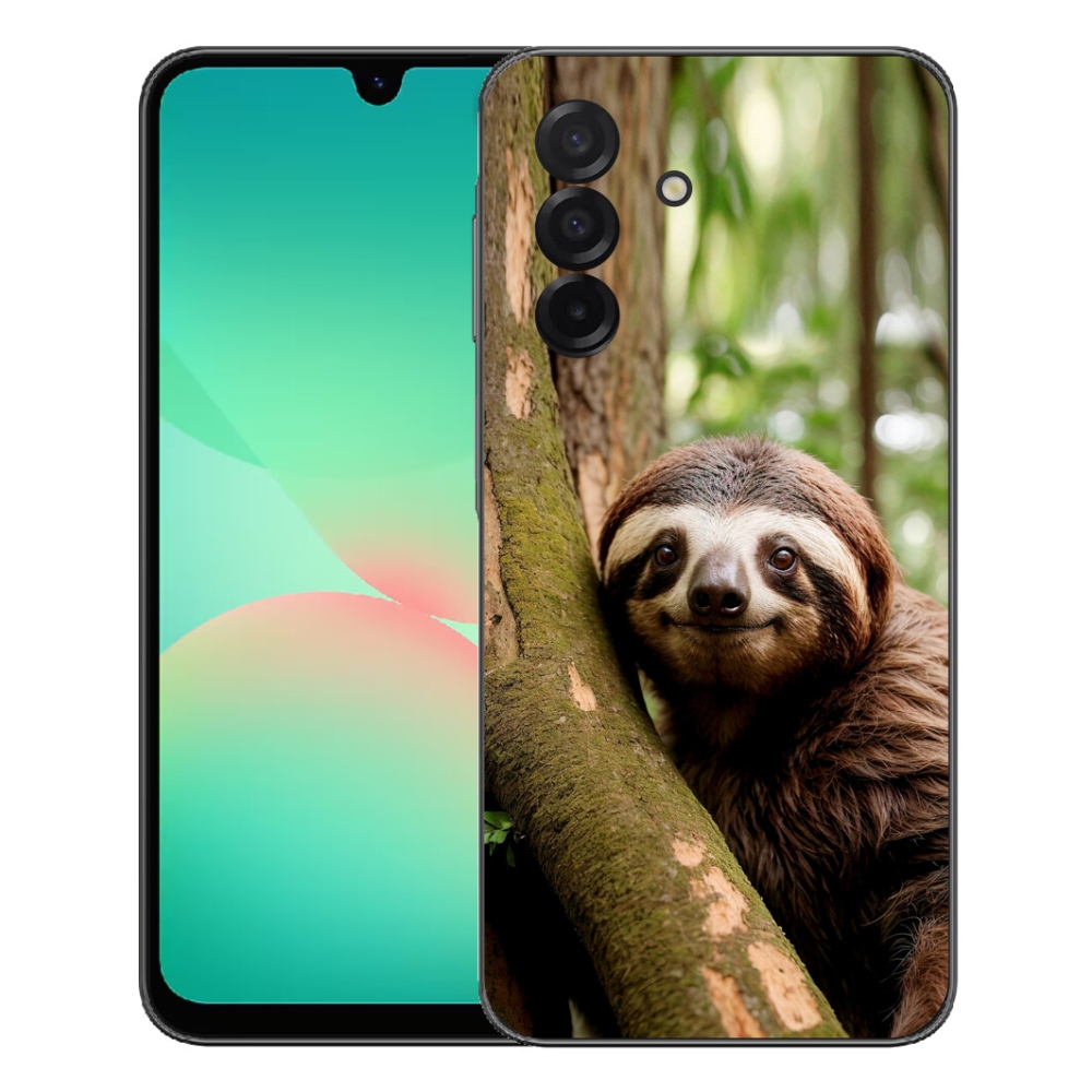 mmCase gél tok a Samsung Galaxy A27 5G-hez – mosolygós lajhár