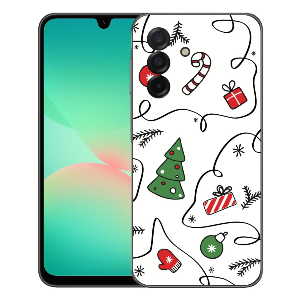 mmCase gél tok a Samsung Galaxy A27 5G-hez – karácsonyi motívumokkal