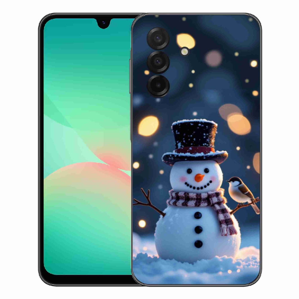 mmCase gél tok a Samsung Galaxy A27 5G-hez – karácsonyi hóember