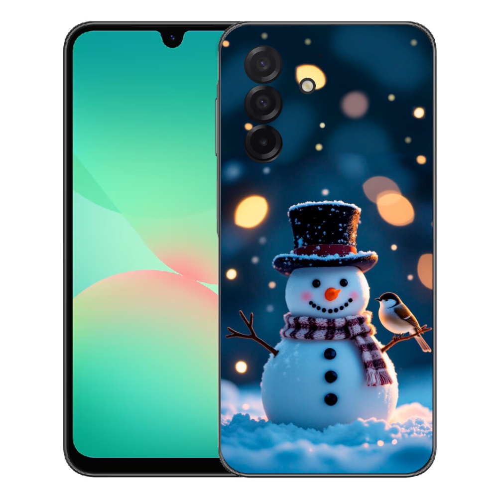 mmCase gél tok a Samsung Galaxy A27 5G-hez – karácsonyi hóember