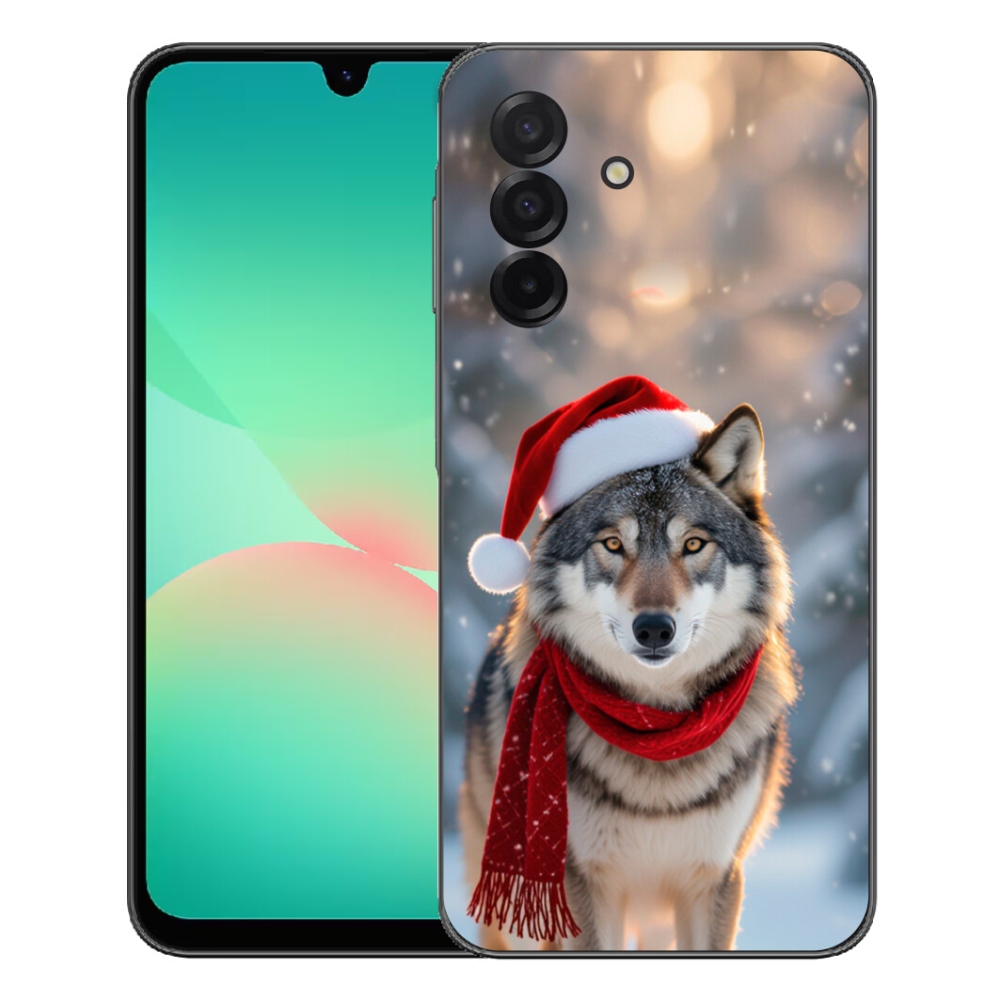 mmCase gél tok a Samsung Galaxy A27 5G-hez – karácsonyi farkas
