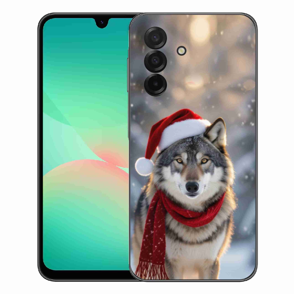 mmCase gél tok a Samsung Galaxy A27 5G-hez – karácsonyi farkas