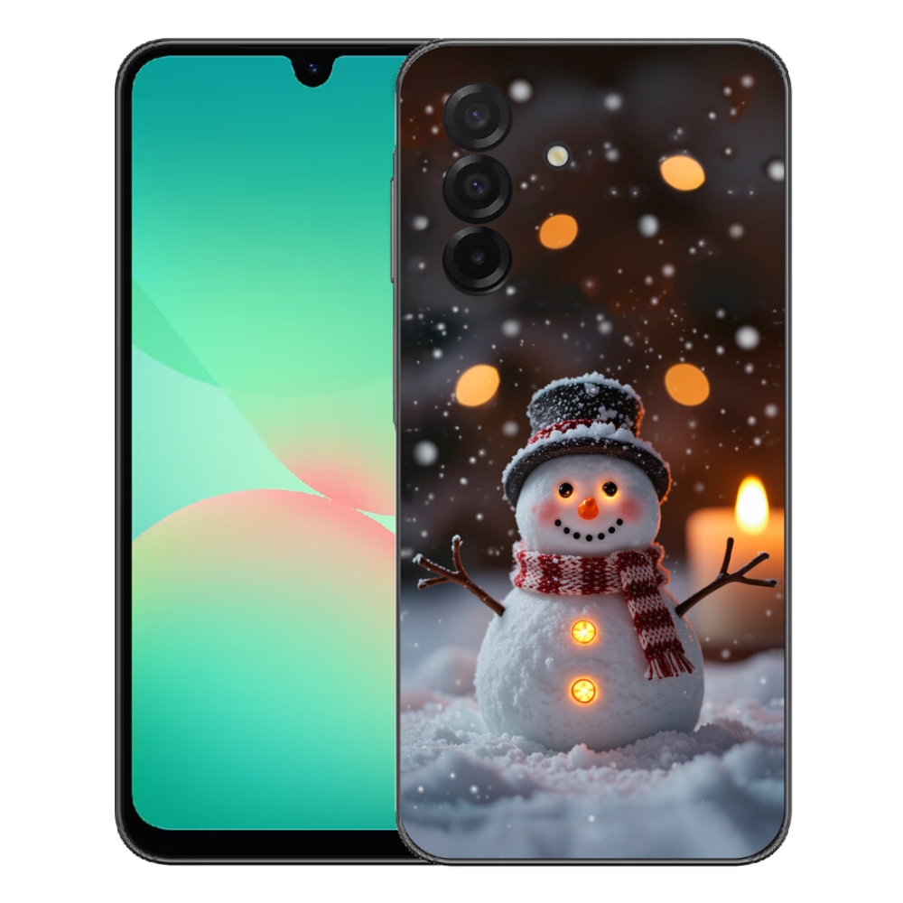 mmCase gél tok a Samsung Galaxy A27 5G-hez – vidám hóember