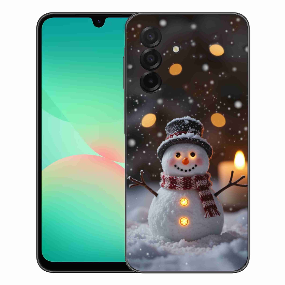 mmCase gél tok a Samsung Galaxy A27 5G-hez – vidám hóember
