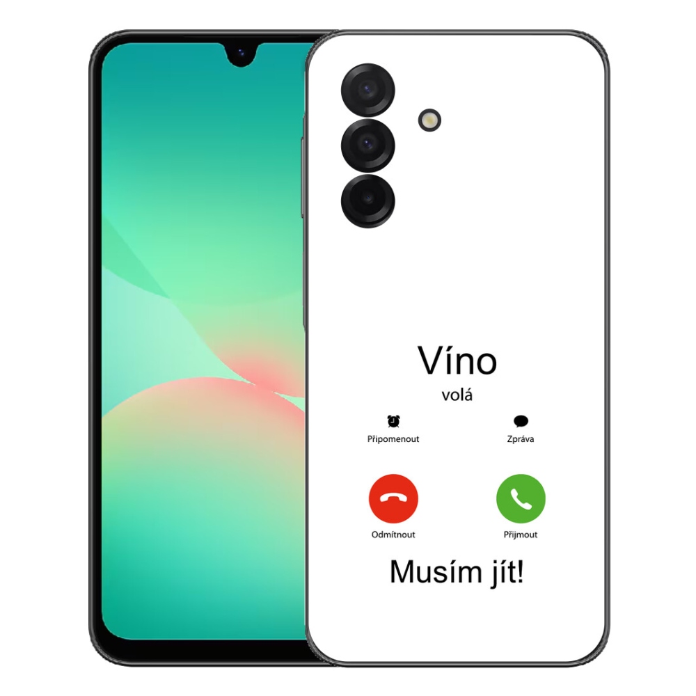 mmCase gél tok a Samsung Galaxy A27 5G-hez – bordó, fehér háttérrel