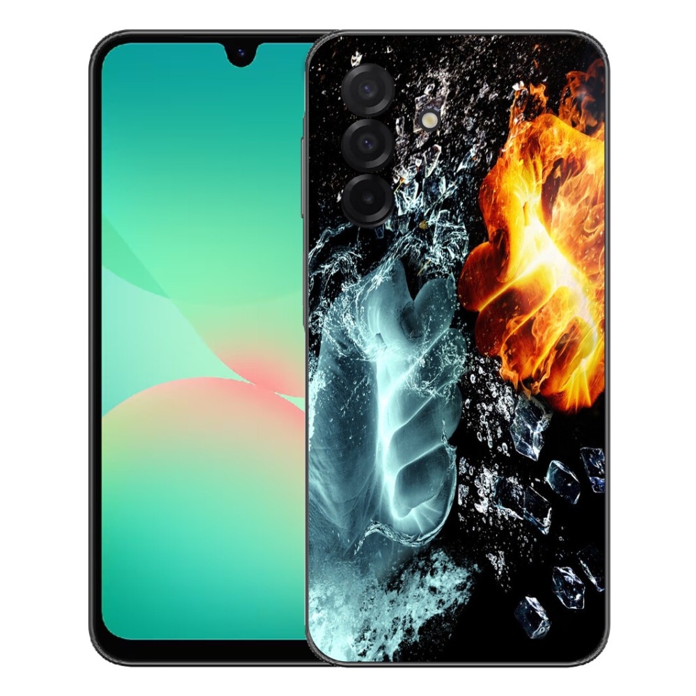 Zselés borítás mmCase Samsung Galaxy A27 5G - víz és tűz