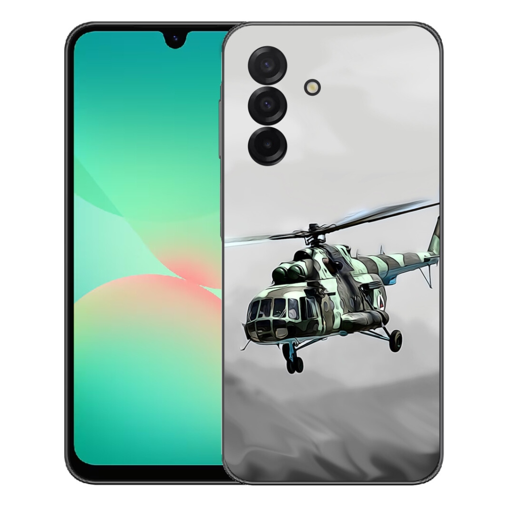mmCase gél tok a Samsung Galaxy A27 5G-hez – katonai helikopter