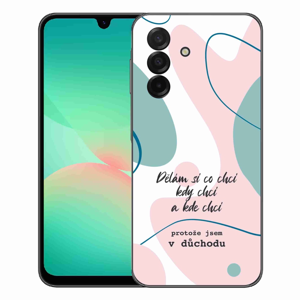 mmCase géltok a Samsung Galaxy A27 5G-hez – vicces felirat, 10 fehér háttér