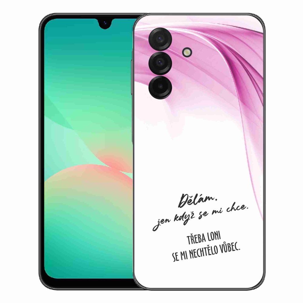 mmCase gél tok a Samsung Galaxy A27 5G-hez – vicces felirat, 12 fehér háttér