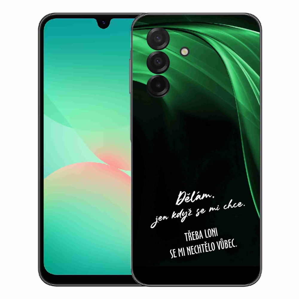 mmCase gél tok a Samsung Galaxy A27 5G-hez – vicces felirat, 12 fekete háttér