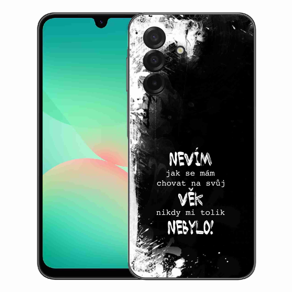 mmCase gél tok a Samsung Galaxy A27 5G-hez – vicces felirat, 14 fekete háttér
