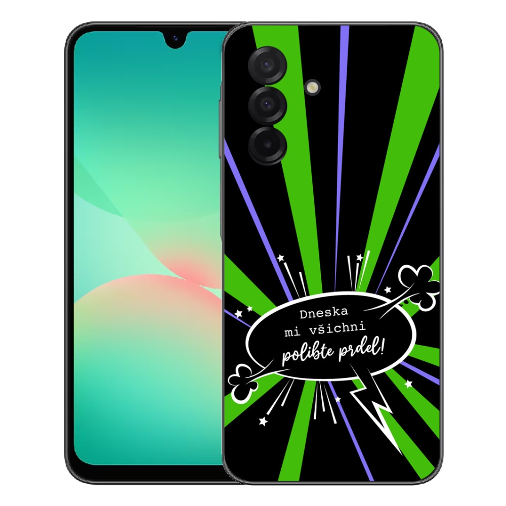 mmCase gél tok a Samsung Galaxy A27 5G-hez – vicces felirat, 15 fekete háttér
