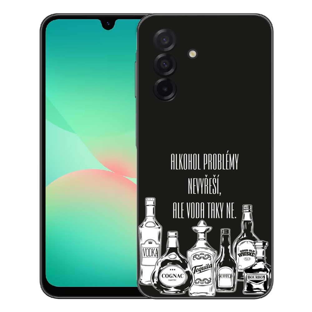mmCase gél tok a Samsung Galaxy A27 5G-hez – vicces felirat fekete háttérrel