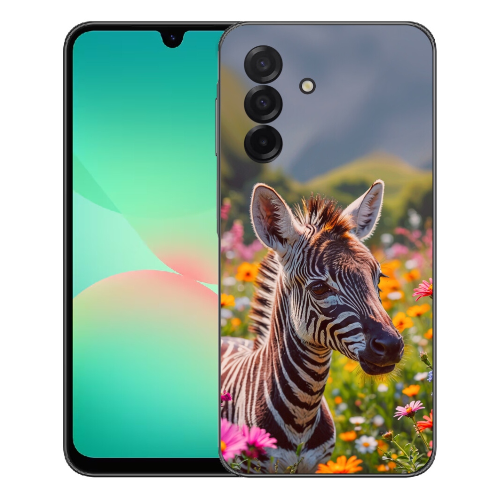 mmCase gélhuzat a Samsung Galaxy A27 5G-hez – zebra a réten