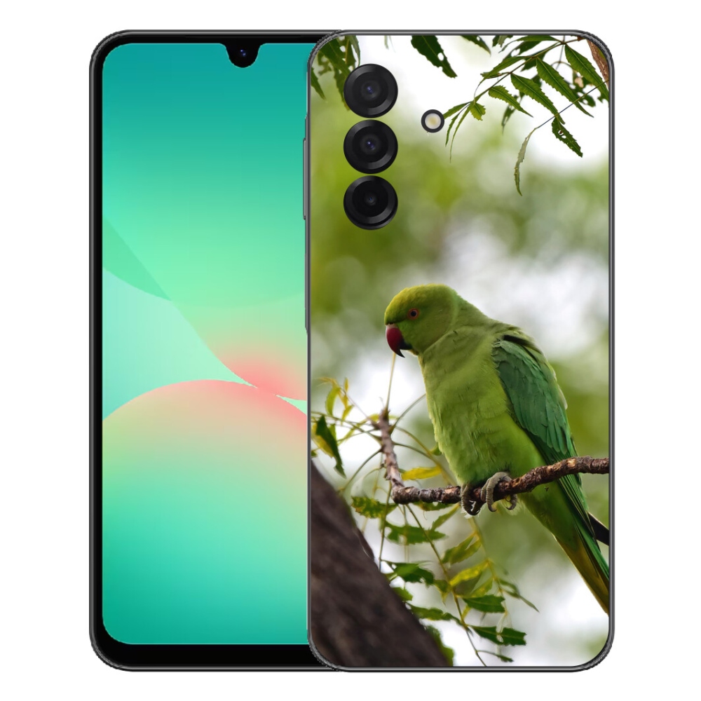 mmCase gél tok a Samsung Galaxy A27 5G-hez – zöld papagáj