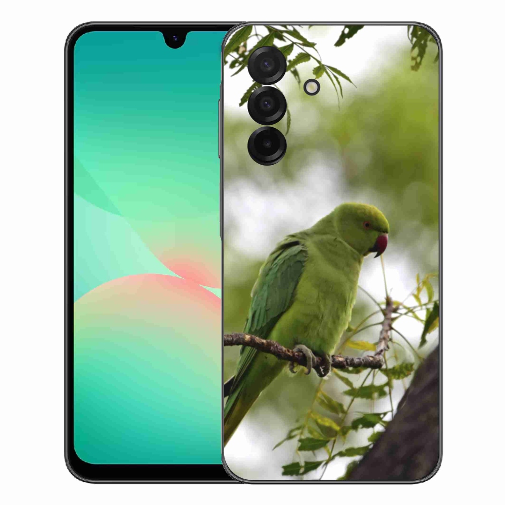 mmCase gél tok a Samsung Galaxy A27 5G-hez – zöld papagáj