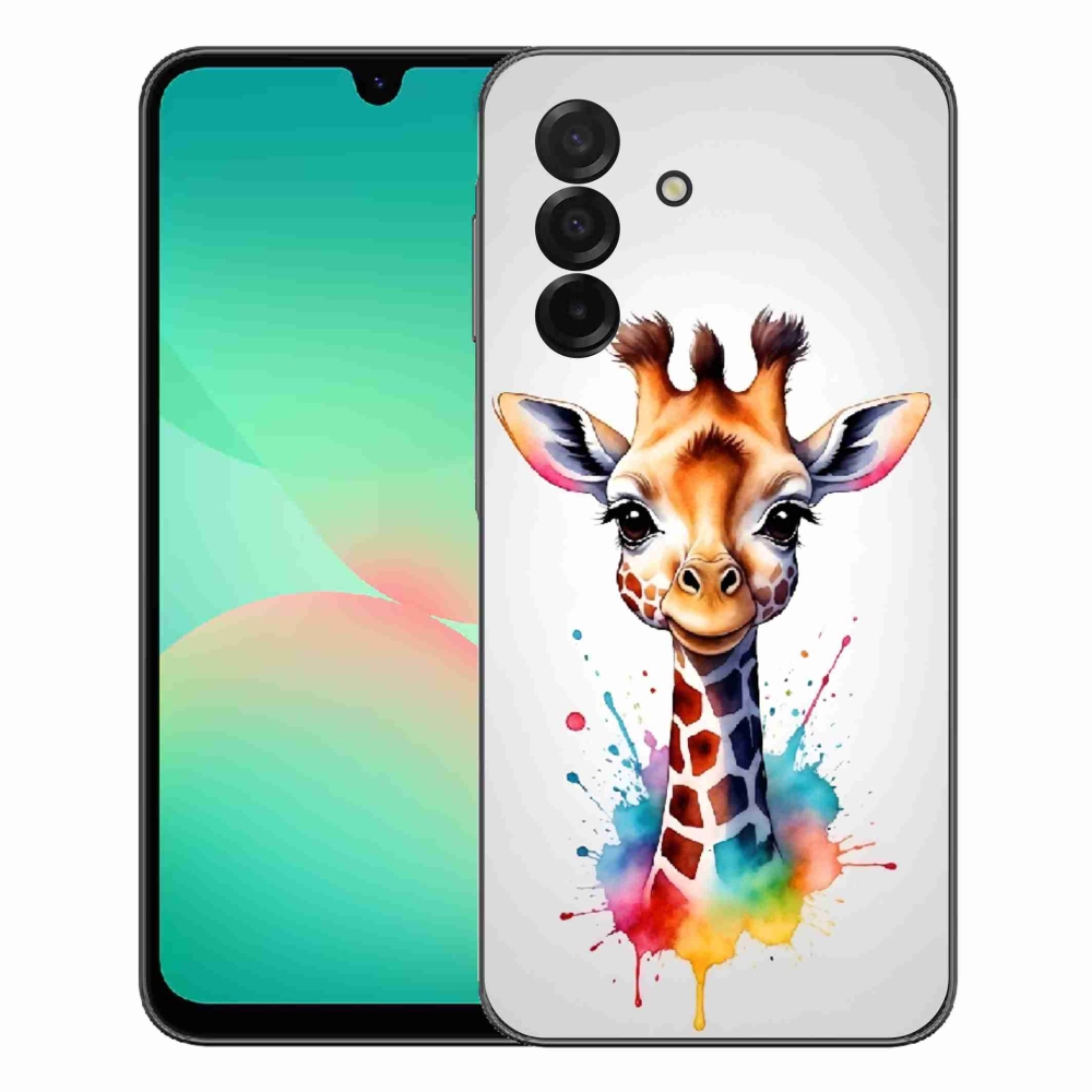 mmCase gél tok a Samsung Galaxy A27 5G-hez – zsiráf 1