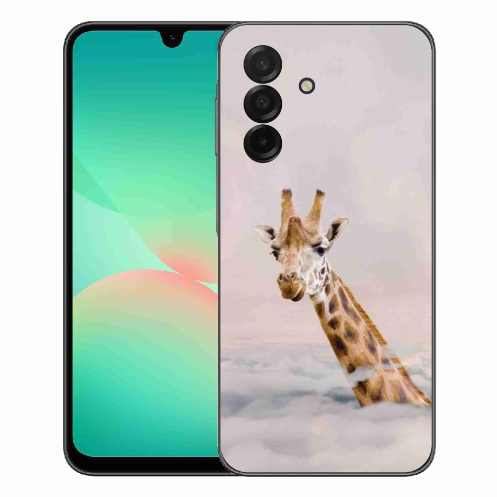 mmCase gél tok a Samsung Galaxy A27 5G-hez – zsiráf a felhők között