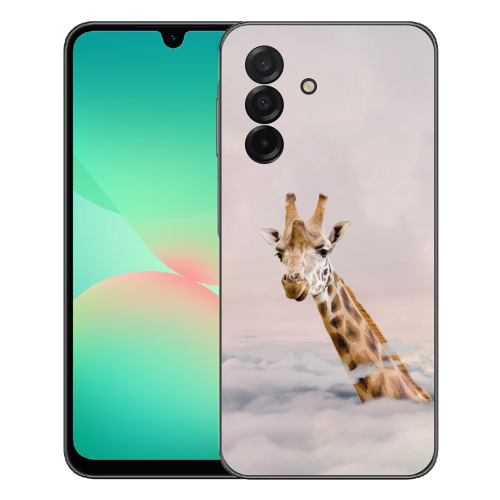mmCase gél tok a Samsung Galaxy A27 5G-hez – zsiráf a felhők között