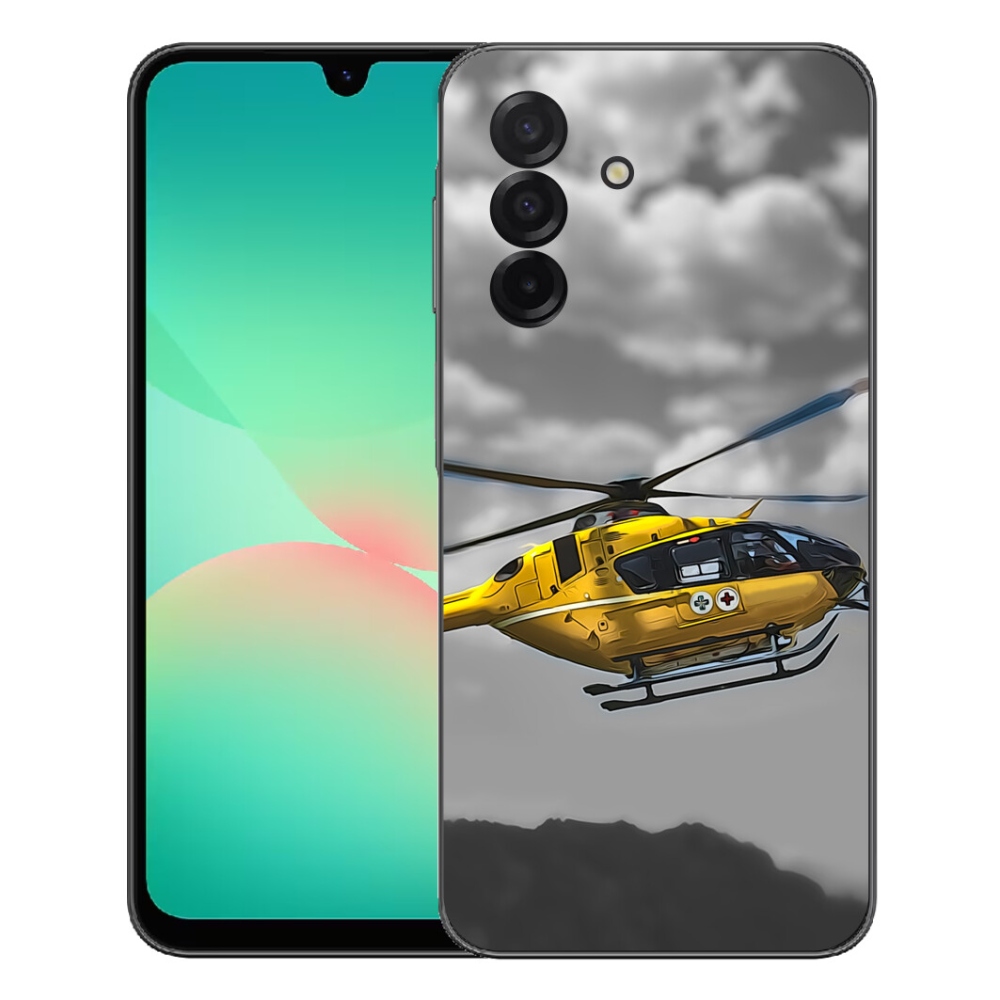 mmCase géltok a Samsung Galaxy A27 5G-hez – sárga helikopter
