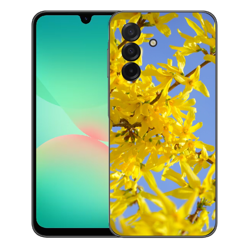 mmCase gél tok a Samsung Galaxy A27 5G-hez – sárga virágok