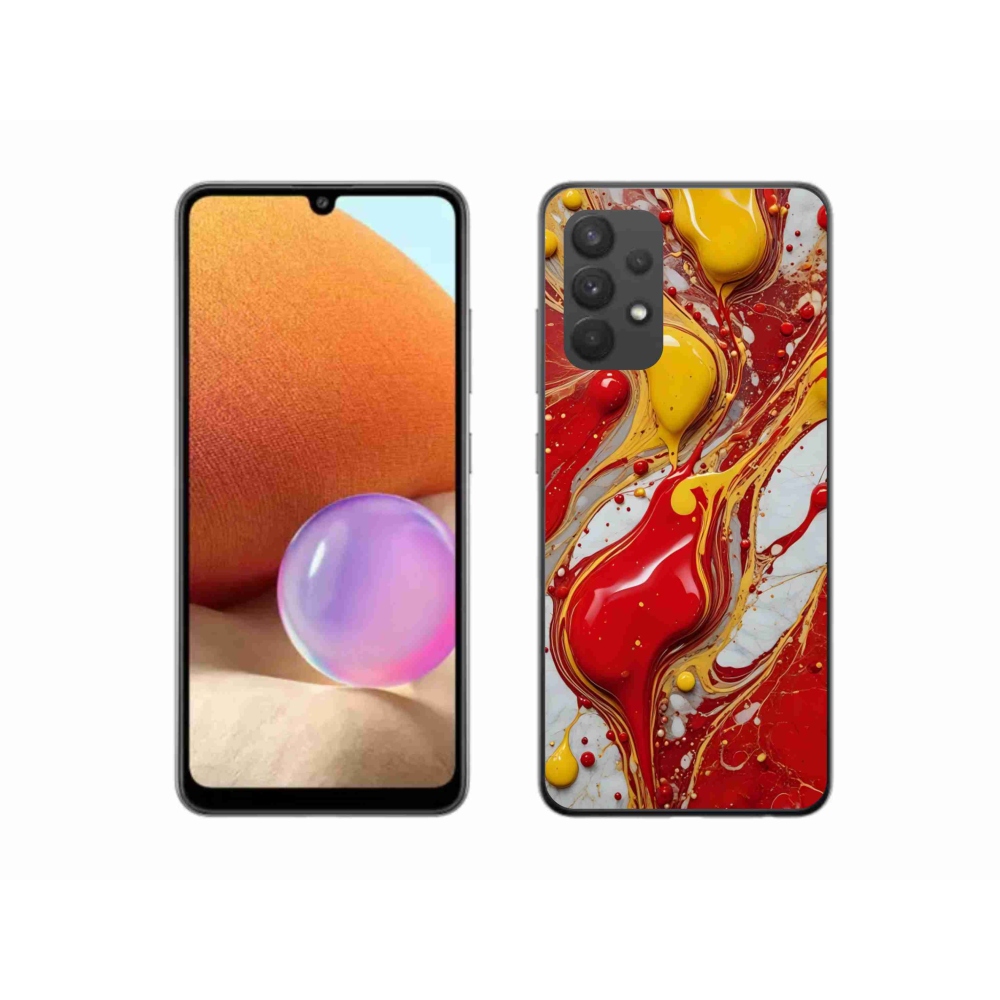 Gél borítás mmCase Samsung Galaxy A32 4G - absztrakt motívum 42