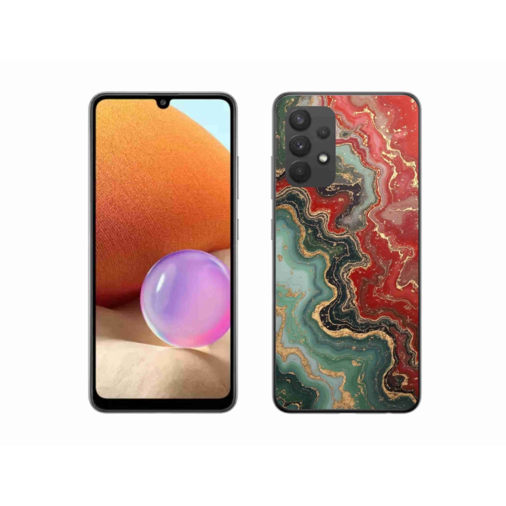 Gél borítás mmCase Samsung Galaxy A32 4G - absztrakt motívum 55