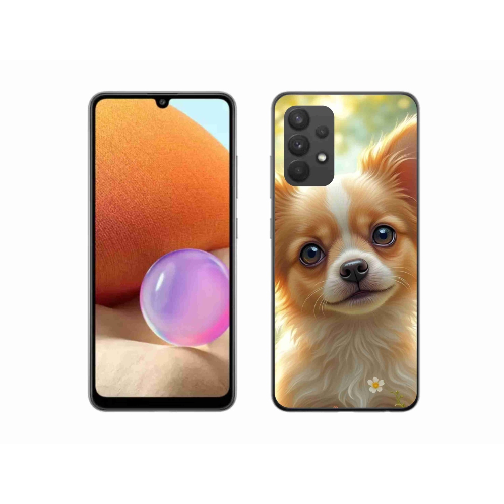 Gél borítás mmCase Samsung Galaxy A32 4G - chihuahua 5