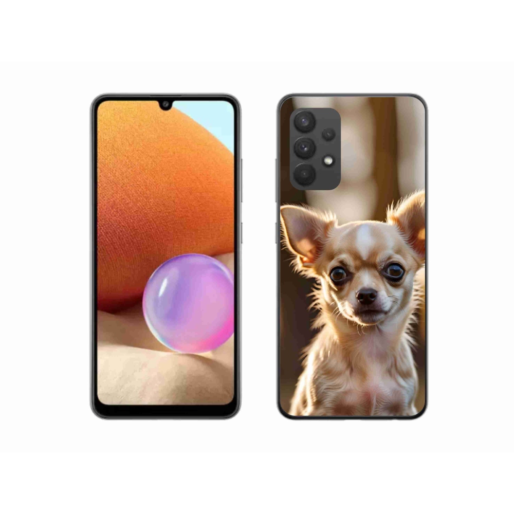 Gél borítás mmCase Samsung Galaxy A32 4G - chihuahua 6