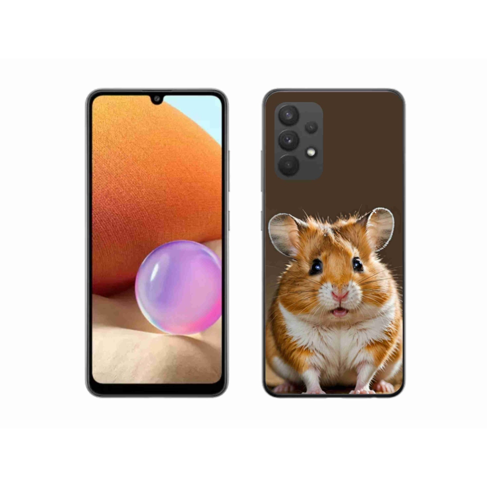 Zselés borítás mmCase Samsung Galaxy A32 4G - hörcsöghöz