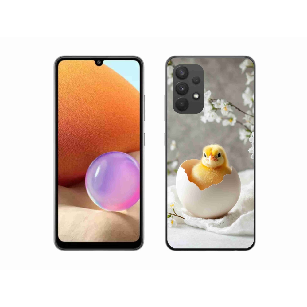 Gél borítás mmCase Samsung Galaxy A32 4G - csirke