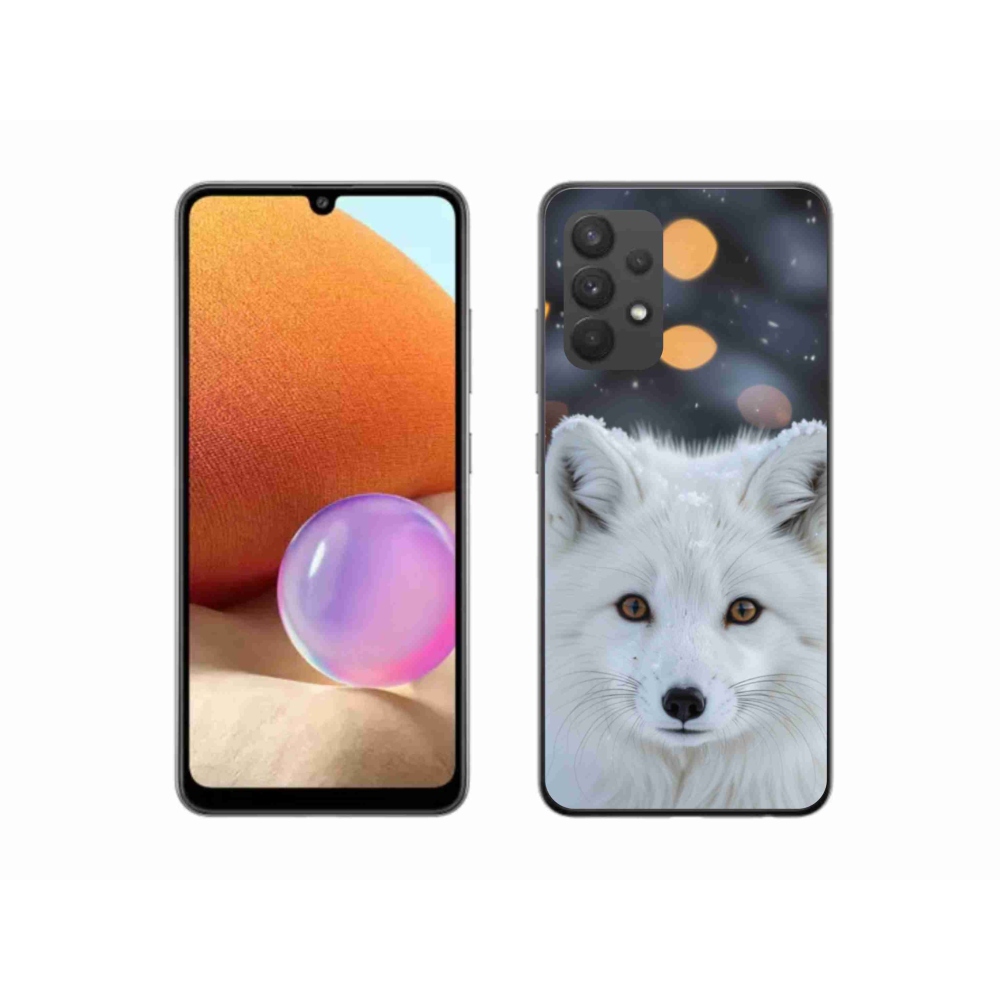 Zselés borítás mmCase Samsung Galaxy A32 4G - polár róka