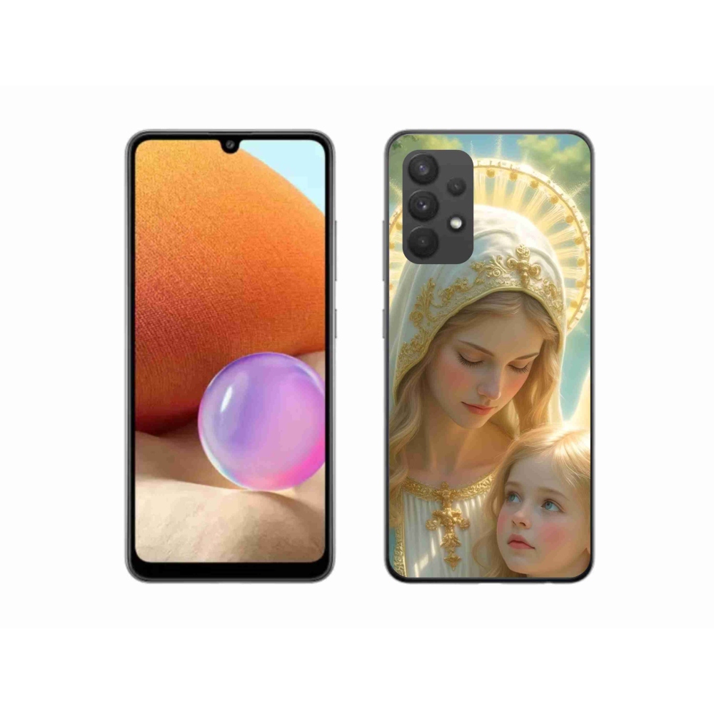 Gél borítás mmCase Samsung Galaxy A32 4G - vallási motívum 2